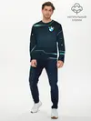 Мужской лонгслив базовый / BMW / БМВ (P007_P004ooo2998891, P004ooo2998891)