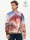 Мужской лонгслив базовый / Элой Horizon Forbidden West DE (P007_P004ooo2998743, P004ooo2998743)