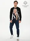 Мужской лонгслив базовый / Ким Кардашьян (P007_P004ooo3000037, P004ooo3000037)