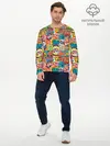Мужской лонгслив базовый / Спортсмен (P007_P004ooo2999657, P004ooo2999657)