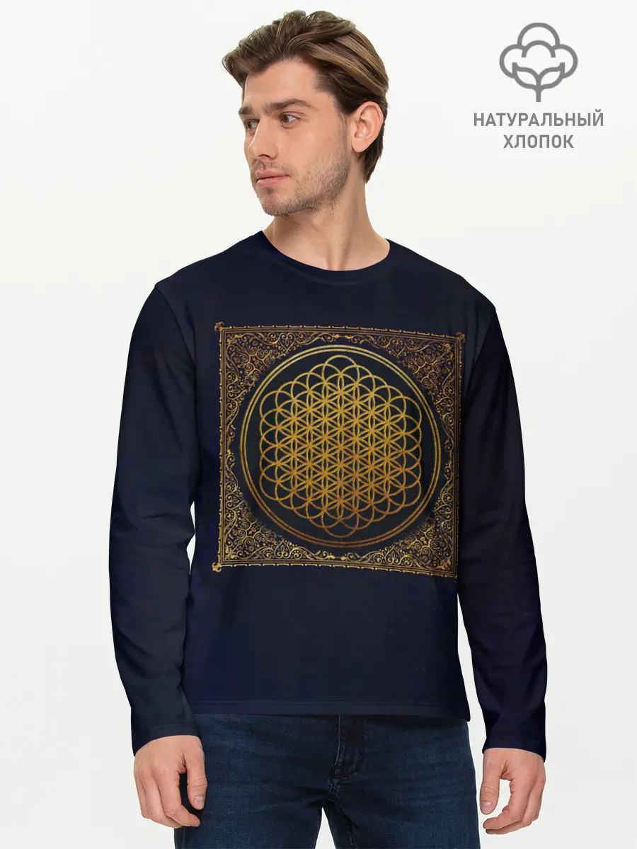 Мужской лонгслив базовый / Sempiternal - BMTH (P007_P004ooo2999879, P004ooo2999879)