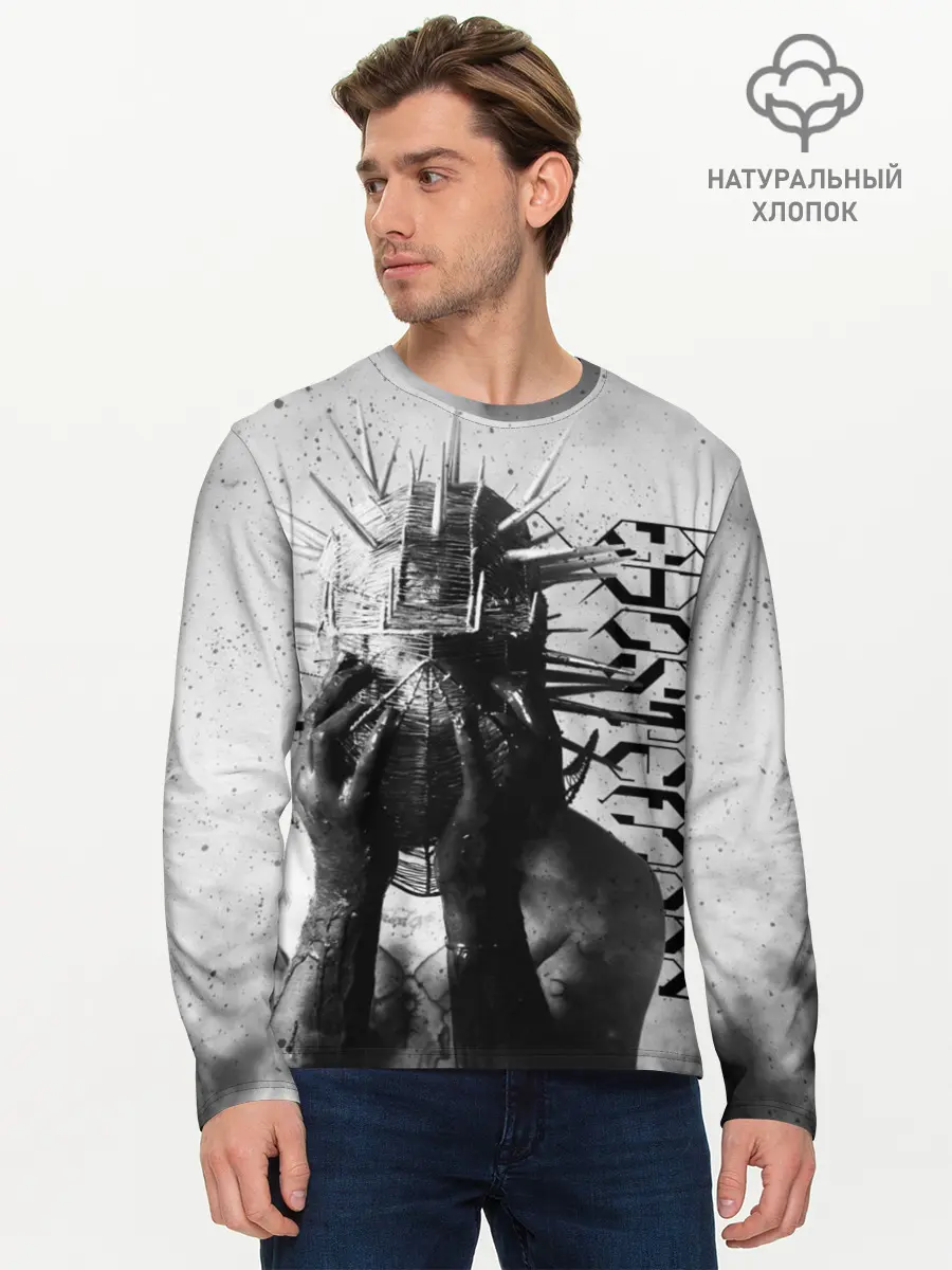 Мужской лонгслив базовый / Ghostemane (P007_P004ooo3000489, P004ooo3000489)
