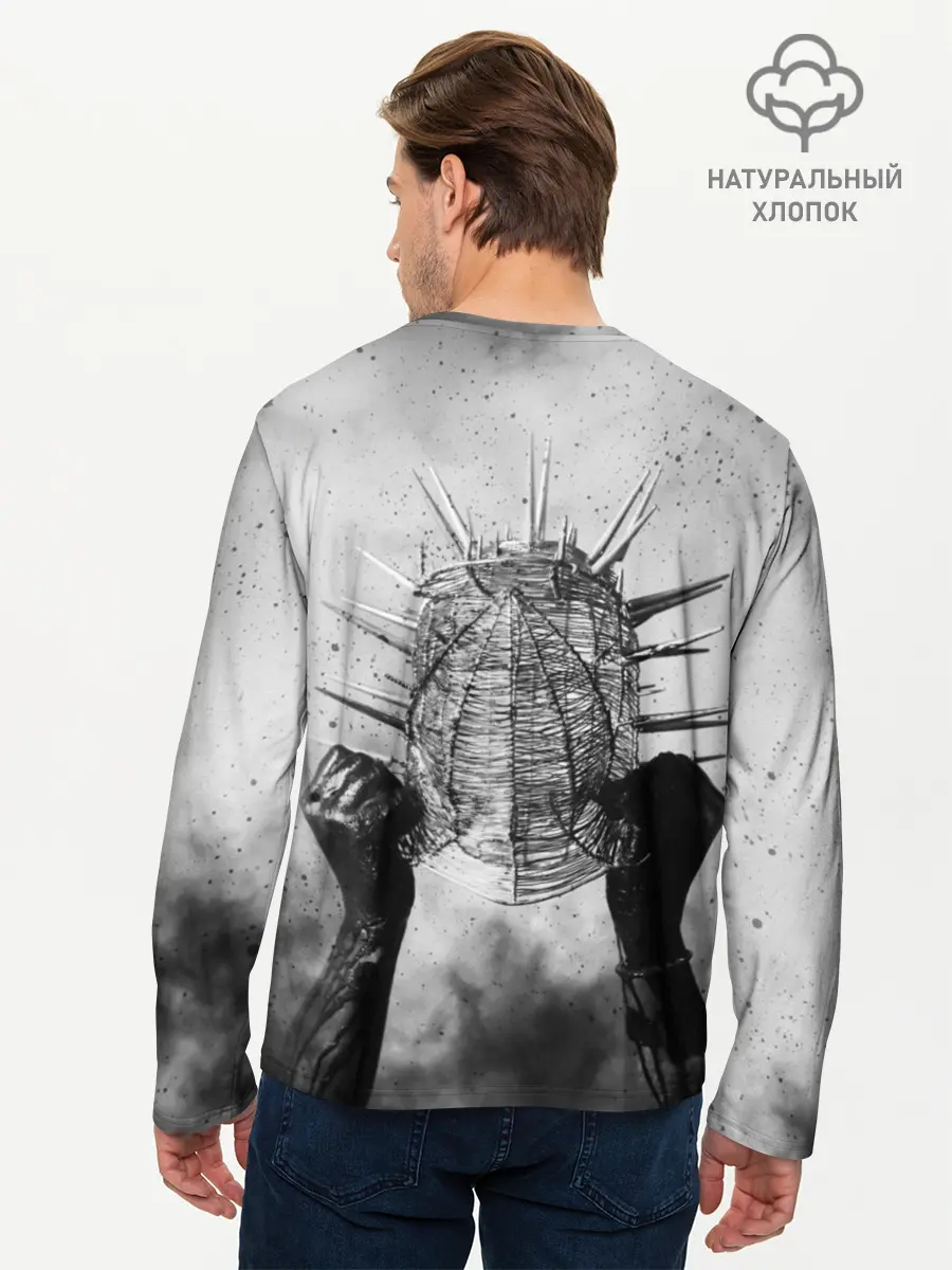 Мужской лонгслив базовый / Ghostemane (P007_P004ooo3000489, P004ooo3000489)