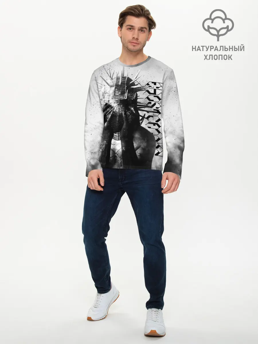 Мужской лонгслив базовый / Ghostemane (P007_P004ooo3000489, P004ooo3000489)