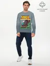 Мужской лонгслив базовый / Boss | Space Invaders | Old game (P007_P004ooo3000545, P004ooo3000545)