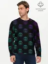 Мужской лонгслив базовый / PSG NEON | ПСЖ НЕОН (P007_P004ooo3000443, P004ooo3000443)