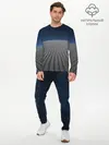 Мужской лонгслив базовый / Пустыня дюна песок ночь (P007_P004ooo3001123, P004ooo3001123)
