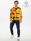 Мужской лонгслив базовый / LEAF FALL / AUTUMN (P007_P004ooo3002339, P004ooo3002339)