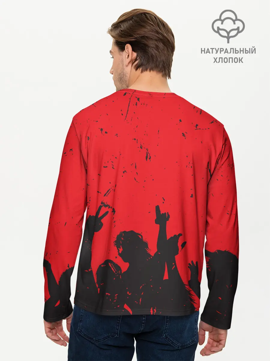 Мужской лонгслив базовый / АНАРХИЯ | СВОБОДА (P007_P004ooo3002807, P004ooo3002807)