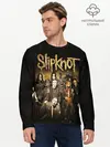 Мужской лонгслив базовый / Slipknot (P007_P004ooo3002667, P004ooo3002667)