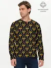 Мужской лонгслив базовый / Страшный Джек (P007_P004ooo3003359, P004ooo3003359)