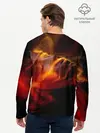 Мужской лонгслив базовый / Fire Girl (P007_P004ooo3003517, P004ooo3003517)