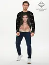 Мужской лонгслив базовый / Ким Кардашьян (P007_P004ooo3003161, P004ooo3003161)