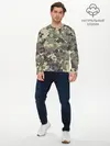 Мужской лонгслив базовый / Эмодзи камуфляж (P007_P004ooo3003831, P004ooo3003831)