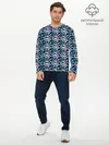 Мужской лонгслив базовый / Хэллоуин (P007_P004ooo3004965, P004ooo3004965)