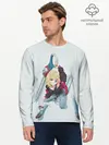 Мужской лонгслив базовый / Рика Каваи (P007_P004ooo3006407, P004ooo3006407)