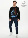 Мужской лонгслив базовый / Эминем на концерте (P007_P004ooo3006409, P004ooo3006409)