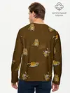 Мужской лонгслив базовый / Тигрята (P007_P004ooo3005541, P004ooo3005541)