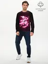 Мужской лонгслив базовый / Pink MGK (P007_P004ooo3005909, P004ooo3005909)