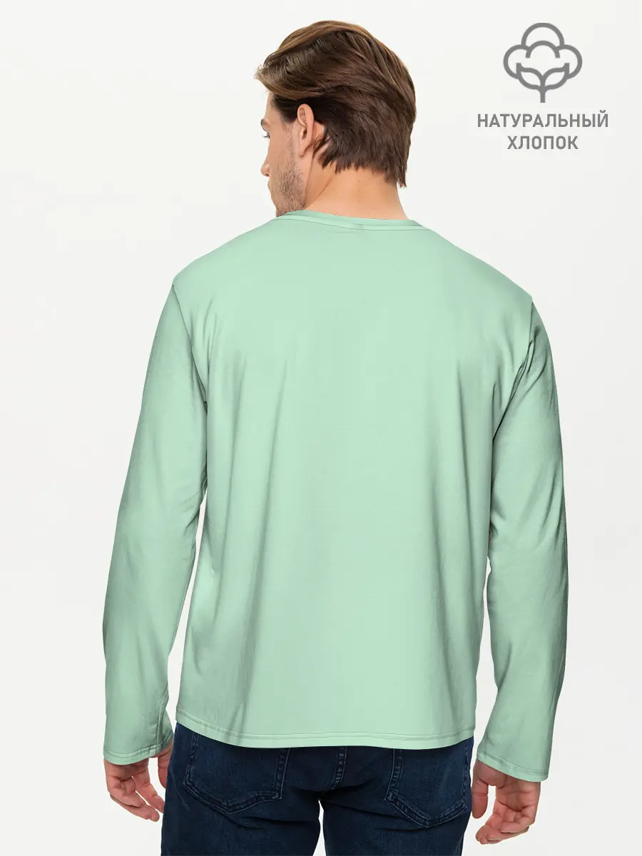 Мужской лонгслив базовый / МГК (P007_P004ooo3005919, P004ooo3005919)