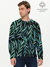 Мужской лонгслив базовый / Растительный орнамент (P007_P004ooo3006939, P004ooo3006939)