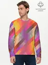 Мужской лонгслив базовый / vivid gradient (P007_P004ooo3006773, P004ooo3006773)
