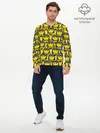 Мужской лонгслив базовый / Ankha Zone (P007_P004ooo3006823, P004ooo3006823)