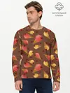 Мужской лонгслив базовый / Сладкое мороженое (P007_P004ooo3006893, P004ooo3006893)