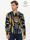 Мужской лонгслив базовый / вечные цветы фараона (P007_P004ooo3006969, P004ooo3006969)
