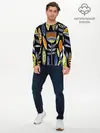 Мужской лонгслив базовый / вечные цветы фараона (P007_P004ooo3006969, P004ooo3006969)
