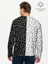 Мужской лонгслив базовый / Руны (P007_P004ooo3006513, P004ooo3006513)