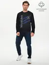 Мужской лонгслив базовый / MERCEDES LOGO NEON (P007_P004ooo3007595, P004ooo3007595)
