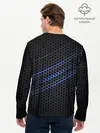 Мужской лонгслив базовый / СТАЛЬНАЯ СЕТКА НЕОН | STEEL MESH NEON (P007_P004ooo3007615, P004ooo3007615)