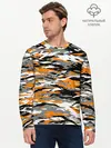 Мужской лонгслив базовый / Тигровый камуфляж (P007_P004ooo3007001, P004ooo3007001)