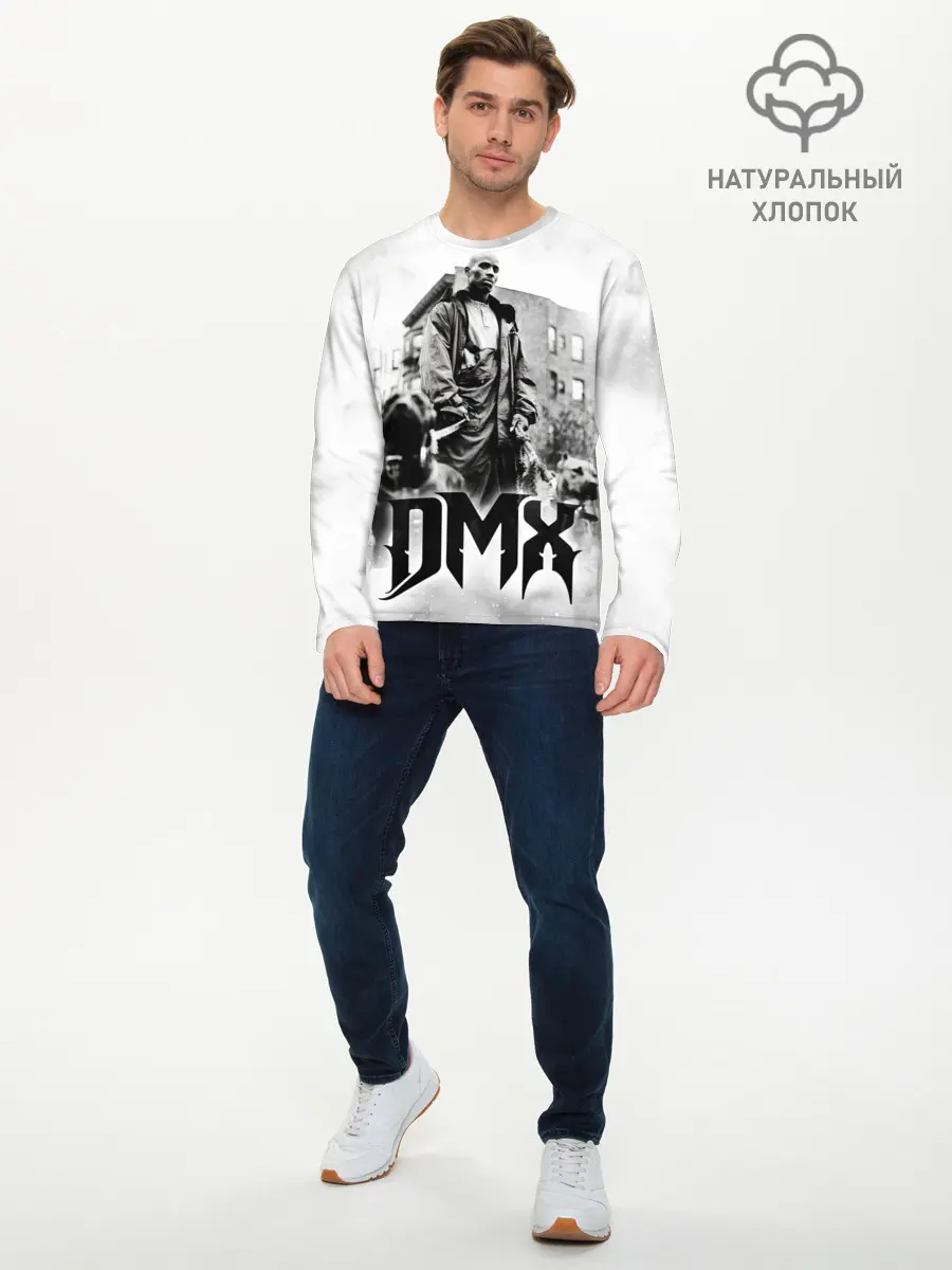 Мужской лонгслив базовый / DMX (P007_P004ooo3008113, P004ooo3008113)