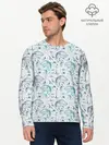 Мужской лонгслив базовый / Рыбалка (P007_P004ooo3008155, P004ooo3008155)