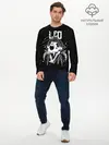 Мужской лонгслив базовый / Dark Leo (P007_P004ooo3009083, P004ooo3009083)
