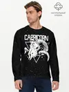 Мужской лонгслив базовый / Dark Capricorn (P007_P004ooo3009089, P004ooo3009089)