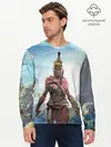 Мужской лонгслив базовый / Воинственная Кассандра (P007_P004ooo3009201, P004ooo3009201)