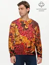 Мужской лонгслив базовый / Живопись коррозии металла (P007_P004ooo3008871, P004ooo3008871)