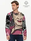 Мужской лонгслив базовый / Раневская. Высокие мысли (P007_P004ooo3009545, P004ooo3009545)