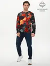 Мужской лонгслив базовый / Древесные угли (P007_P004ooo3009315, P004ooo3009315)