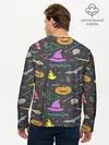 Мужской лонгслив базовый / Уютный Halloween (P007_P004ooo3009381, P004ooo3009381)