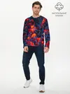 Мужской лонгслив базовый / Магия углей (P007_P004ooo3009387, P004ooo3009387)