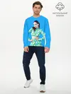 Мужской лонгслив базовый / Bhad babie blue (P007_P004ooo3009741, P004ooo3009741)