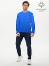 Мужской лонгслив базовый / Лягушка мем (P007_P004ooo3010811, P004ooo3010811)