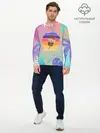 Мужской лонгслив базовый / Эскимо в Тропиках (P007_P004ooo3011245, P004ooo3011245)