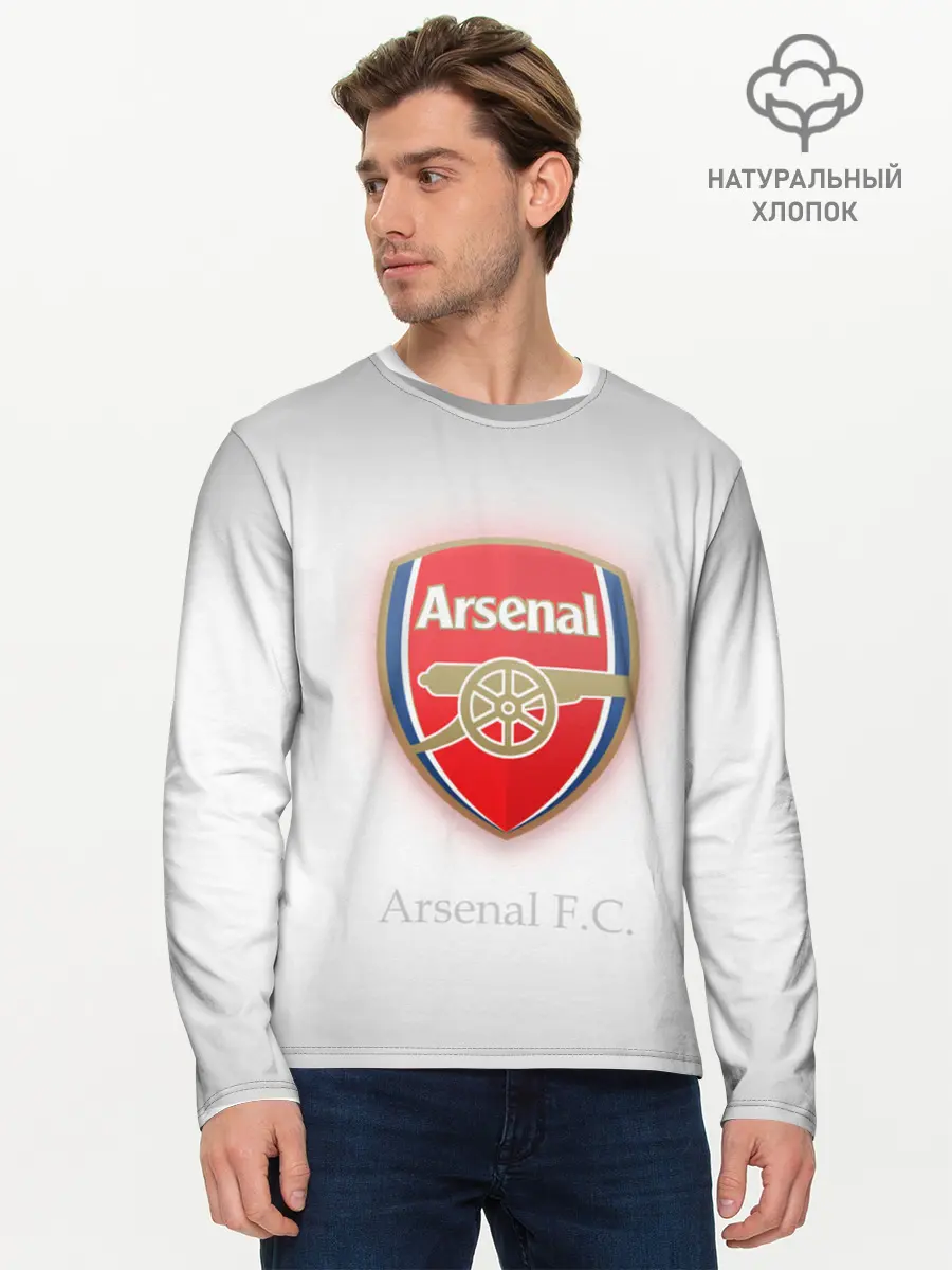Мужской лонгслив базовый / F.C. Arsenal (P007_P004ooo3011993, P004ooo3011993)