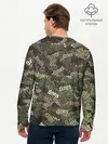 Мужской лонгслив базовый / Именной камуфляж Олег (P007_P004ooo3012225, P004ooo3012225)