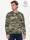 Мужской лонгслив базовый / Именной камуфляж Миша (P007_P004ooo3012229, P004ooo3012229)